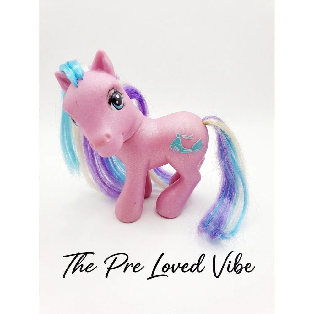 My Little Pony MLP G3 Scooter Sprite - Pink Pony with Blue & Purple Hair